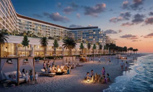 Luxury beachfront apartments at Tranquil Beach Residences on Sobha Siniya Island