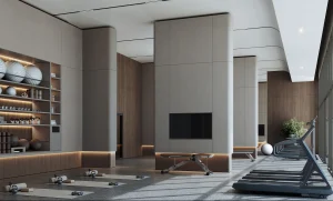 Private beach access at Tranquil Beach Residences Sobha Siniya Island