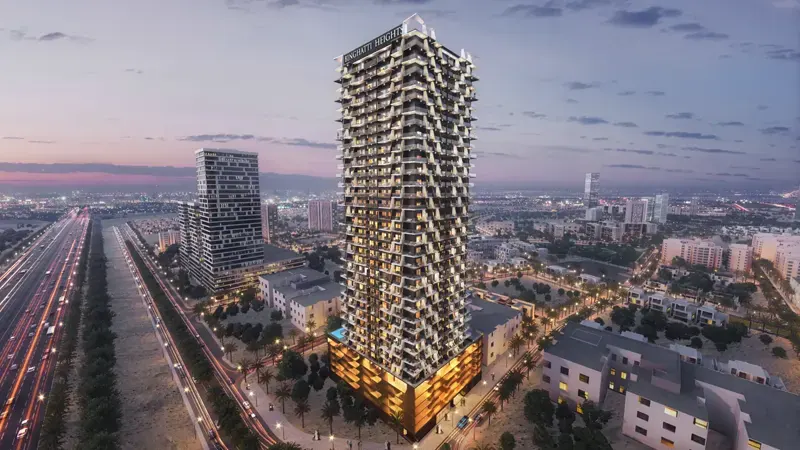 13379 Binghatti Heights Residences at Jumeirah Village Circle | Affordable Elegant Apartments | Binghatti Developers | Broeck Real Estate