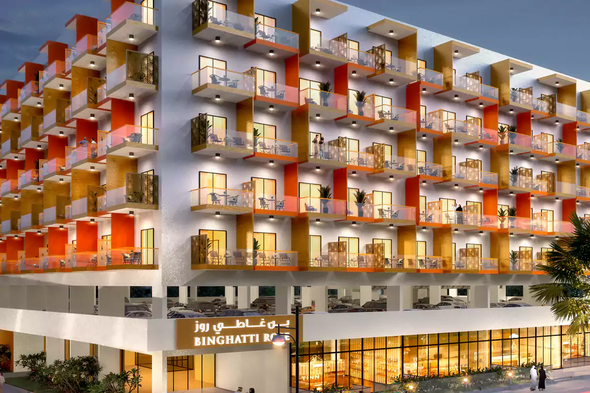 Binghatti Rose At Jumeirah Village Circle | Affordable Classic Design Apartments | Binghatti Developers | Broeck Real Estate