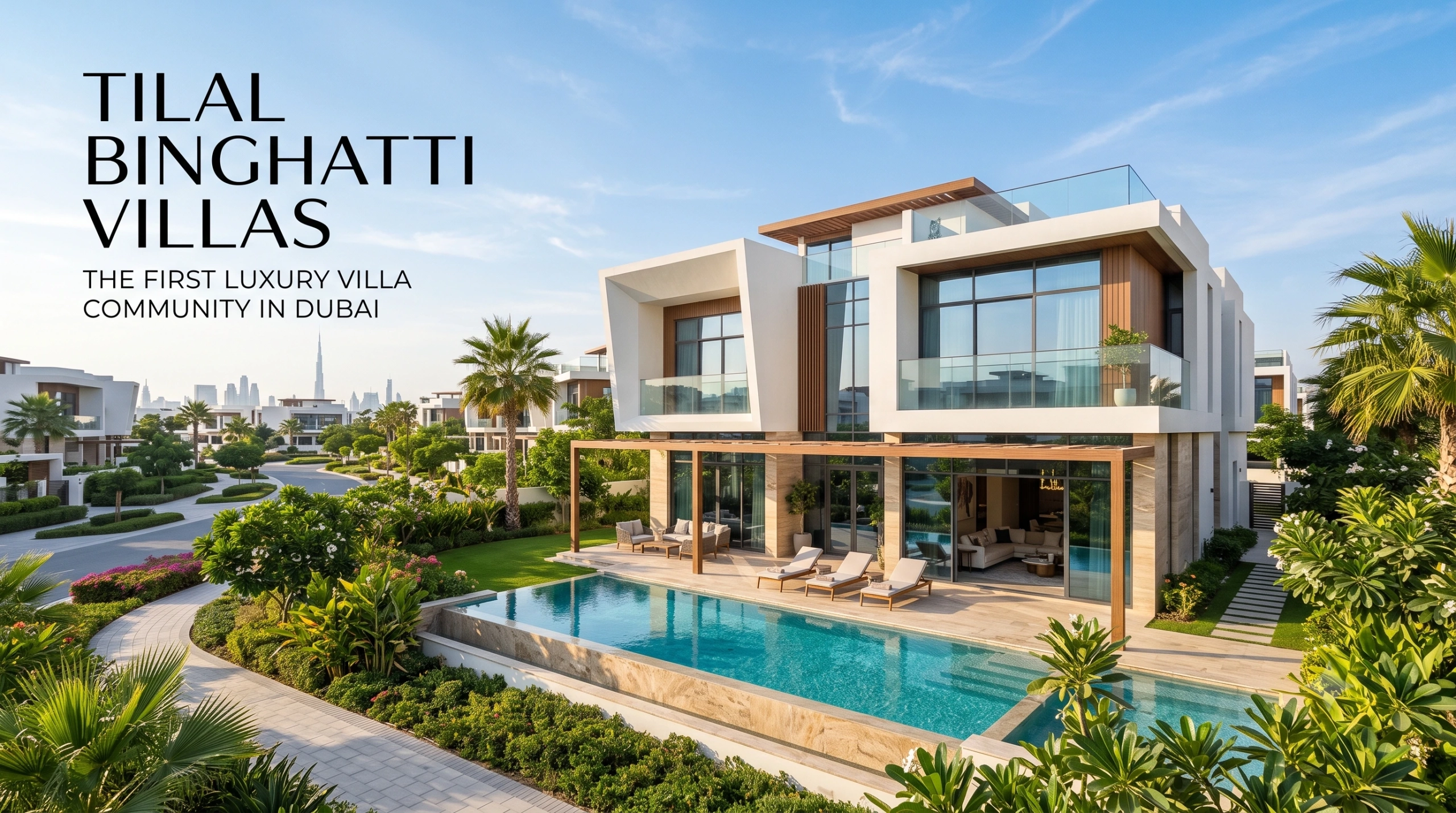 Tilal Binghatti Villas | First Luxury Villa Community in Dubai