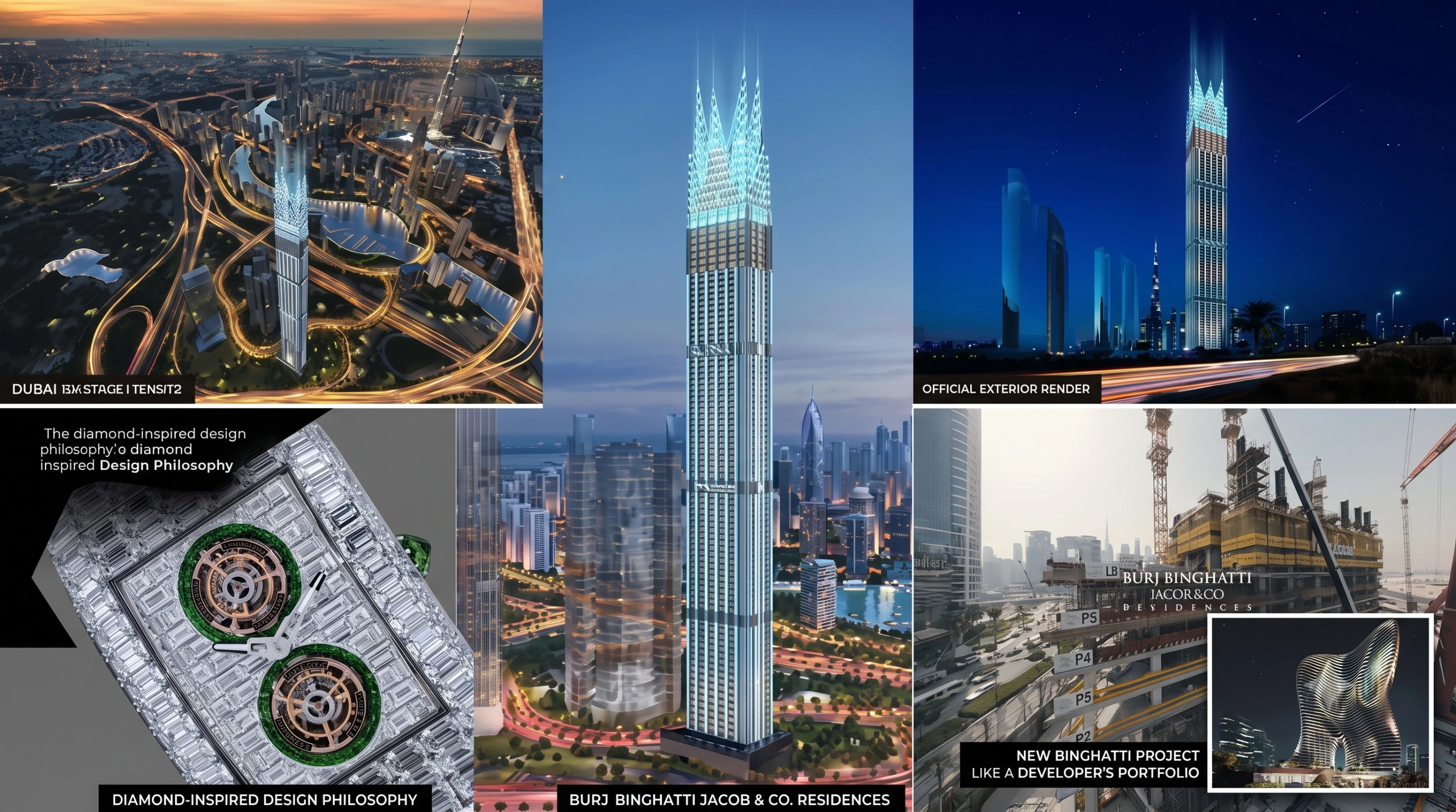 Binghatti off plan projects Dubai