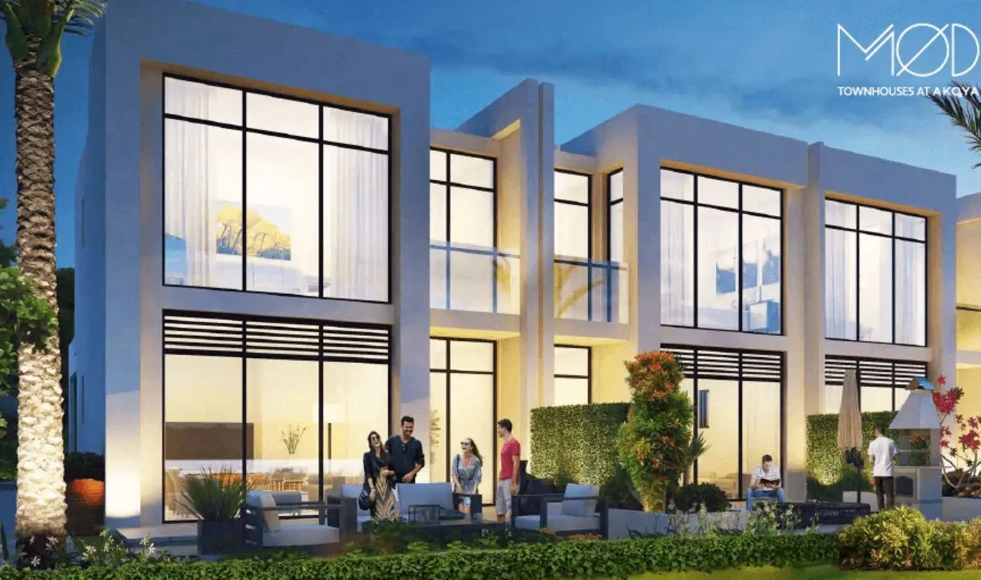MOD Townhouses in AVENCIA @ AKOYA OXYGEN | Damac Properties DAMAC Properties launch of MOD Townhouses | Broeck Real Estate