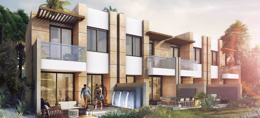 Sahara Villas in Akoya Oxygen (Damac hills 2) | Damac Properties | Damac Properties | Broeck Real Estate
