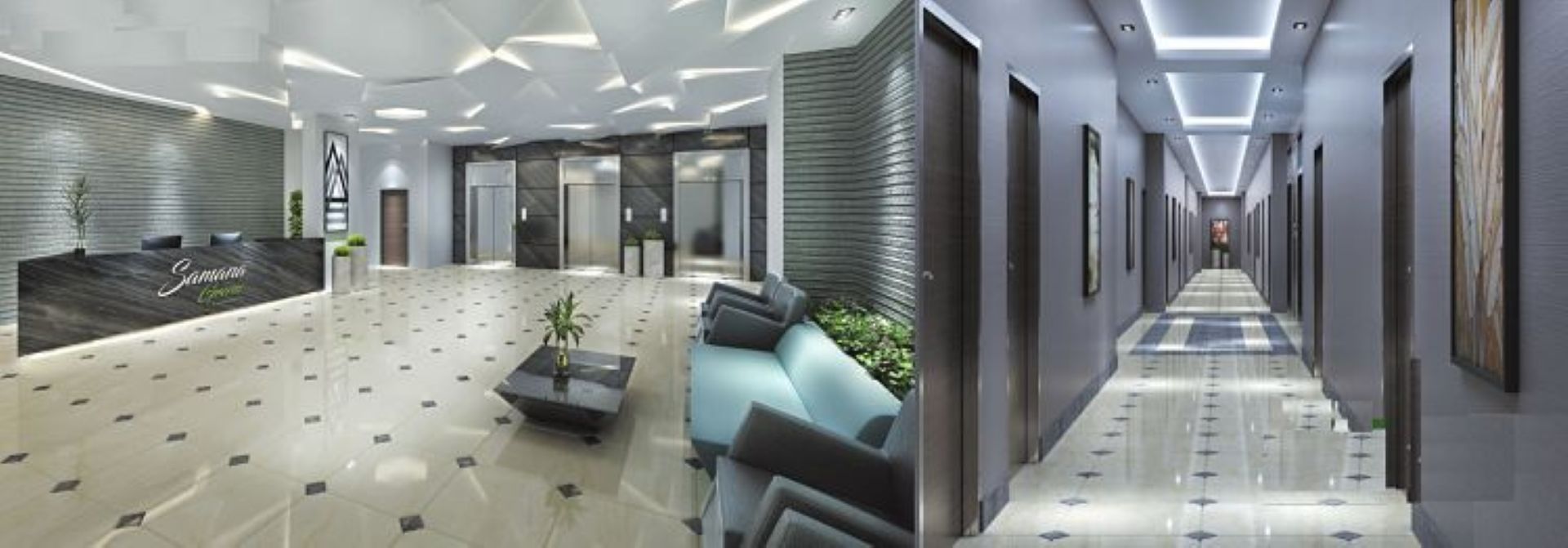 Samana-Greens-Interio Samana Greens in Arjan | Samana Developers | Samana Developers Properties | Broeck Real Estate