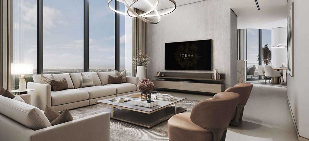 Sobha Solis Apartments at Dubai Motor City | Sobha Realty | Broeck Real Estate
