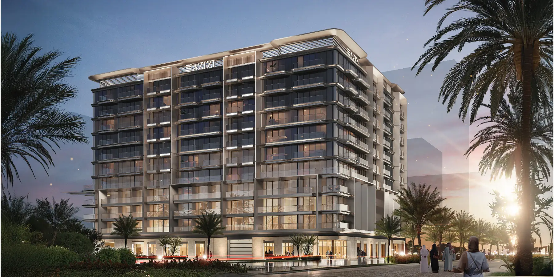 Azizi Wares Apartments at Downtown Jebel Ali | Azizi Developments | Broeck Real Estate