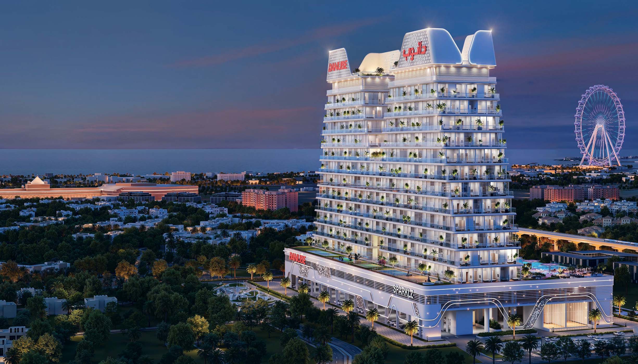 Sparklz Apartments in Al Furjan, Dubai | Danube is one of the most future-oriented | Broeck Real Estate