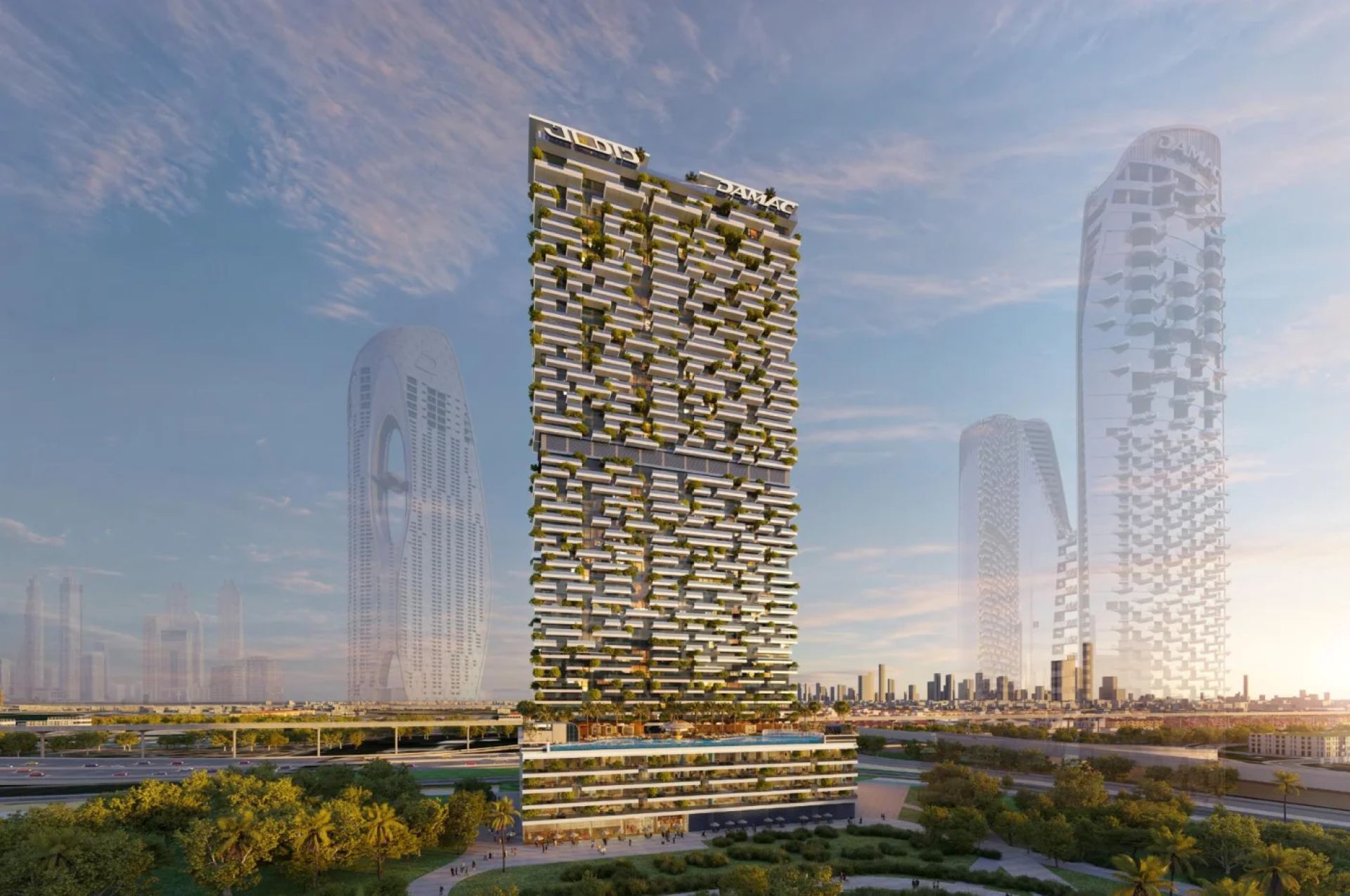 Safa Gate Residential Project in Dubai | Damac Properties | Broeck Real Estate