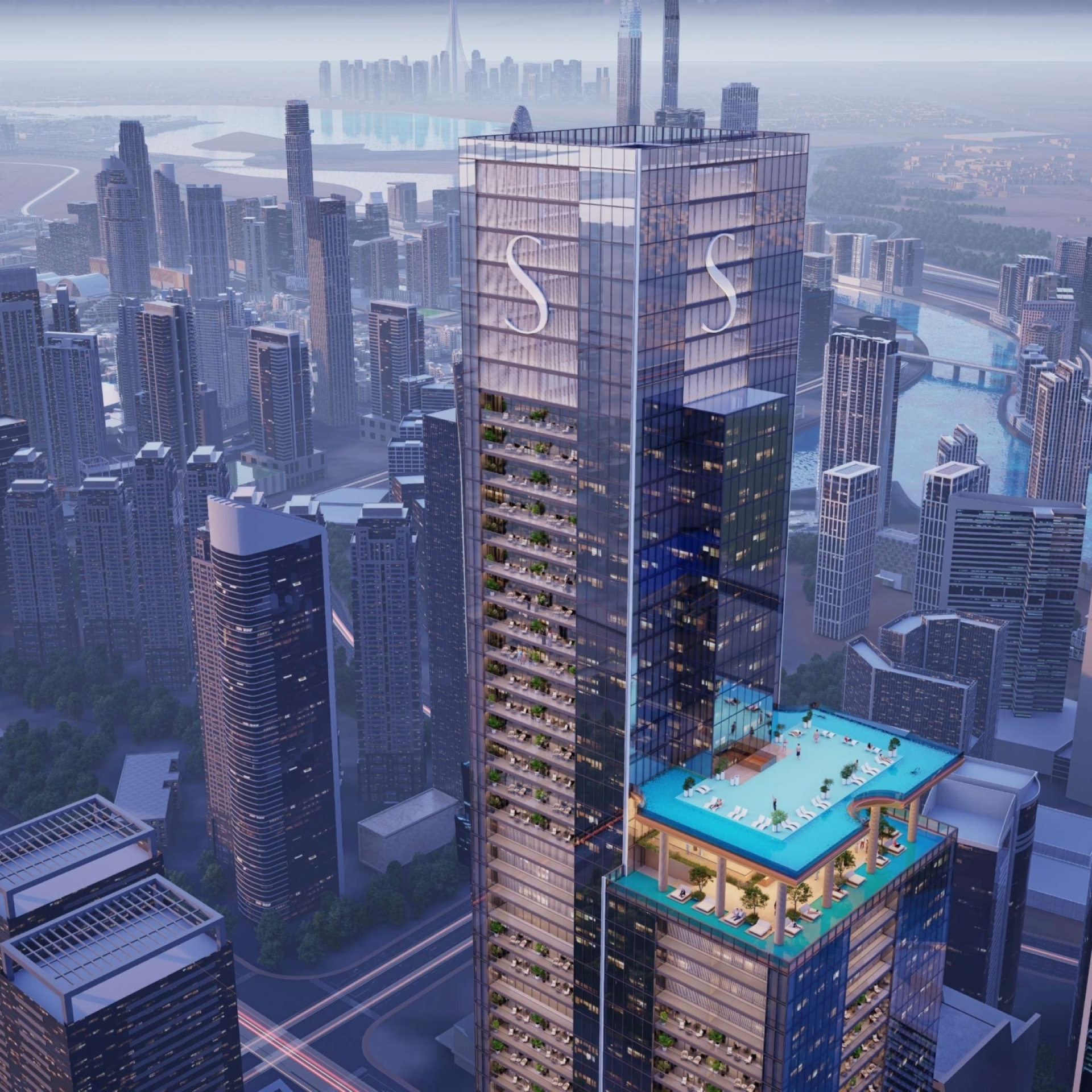 Sobha SkyParks Apartments at Business Bay | Sobha Realty | Broeck Real Estate