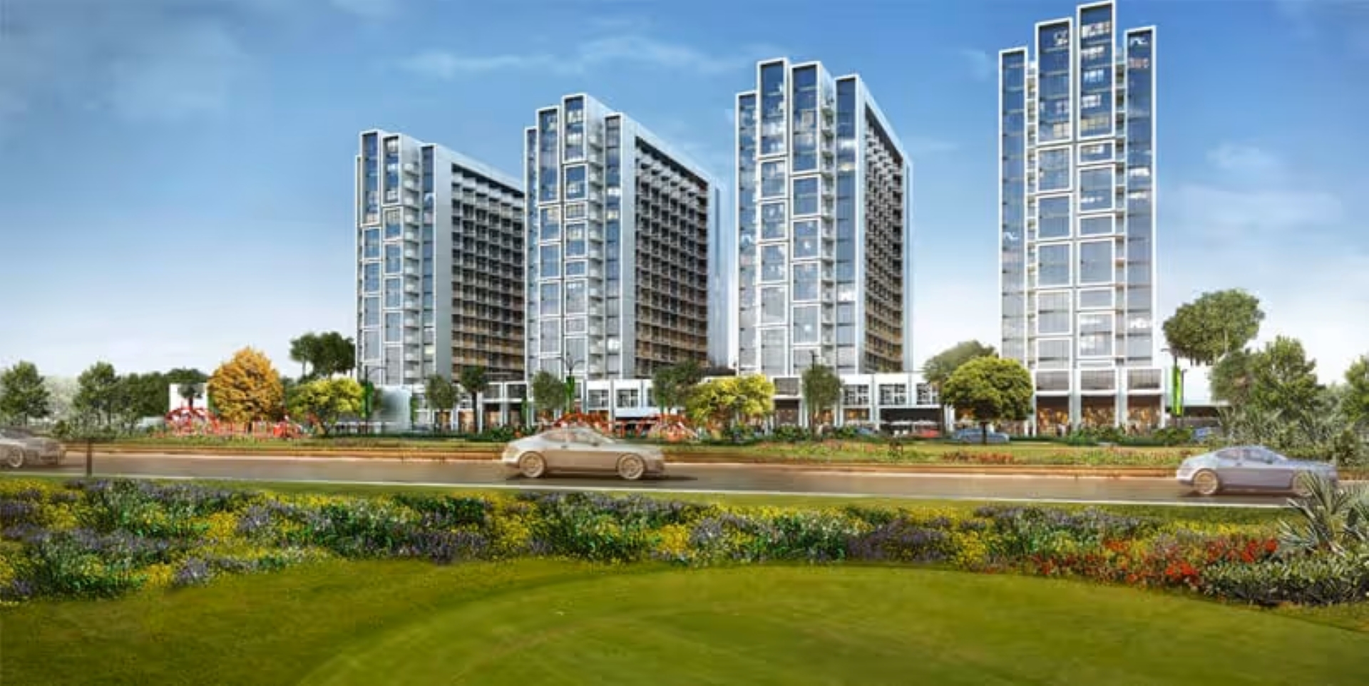 Viridis by DAMAC | Residences & Hotel Apartments in Akoya Oxygen (Damac hills 2) | Damac Properties | Broeck Real Estate