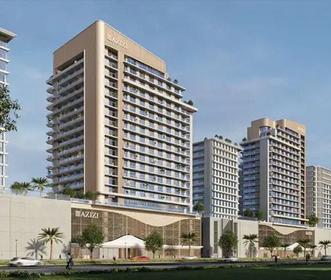 Azizi Venice lagoon crystal waters Dubai South
